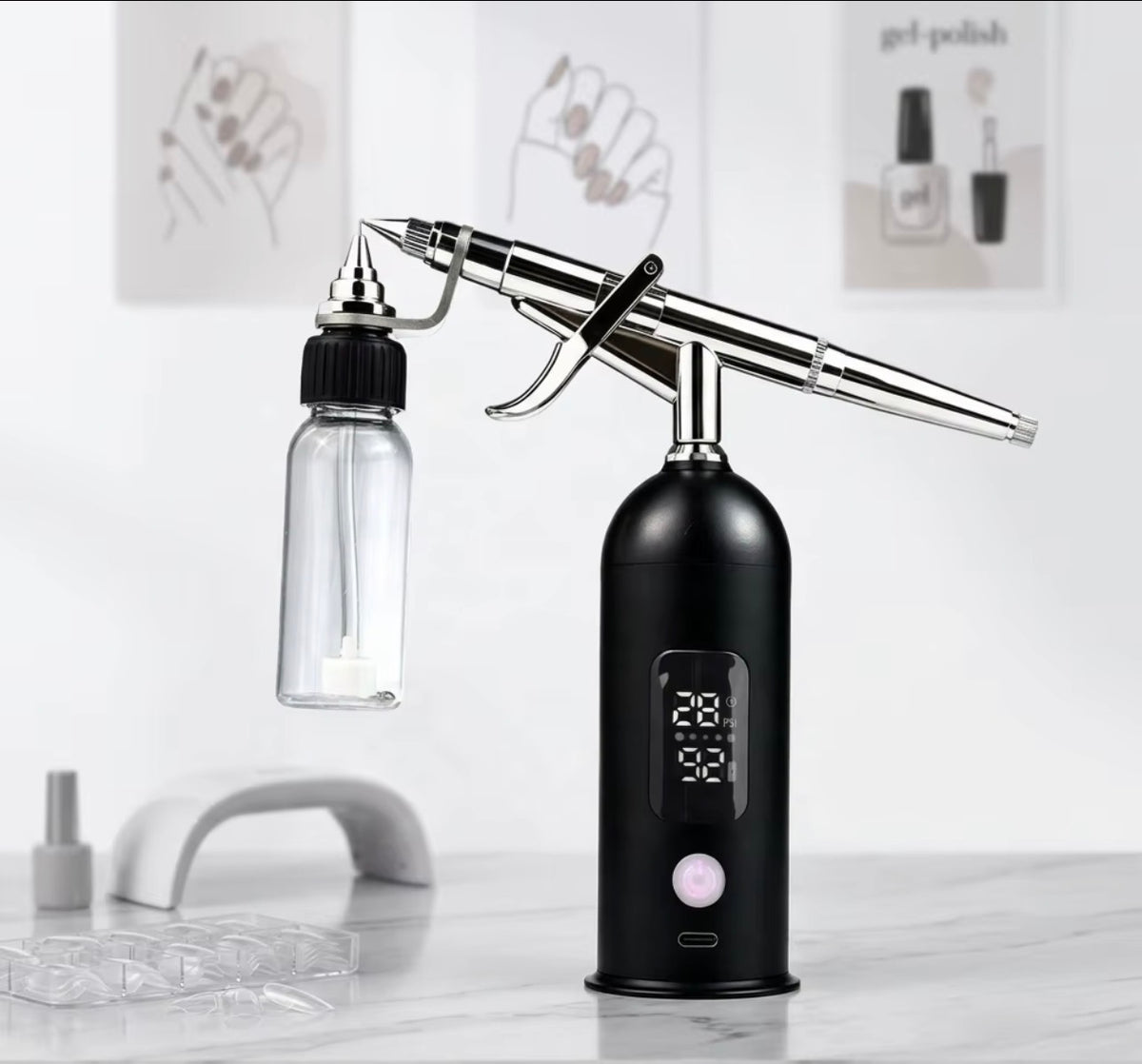 Extravagant Techniques No-Clog Pro X Cordless Barber Airbrush System