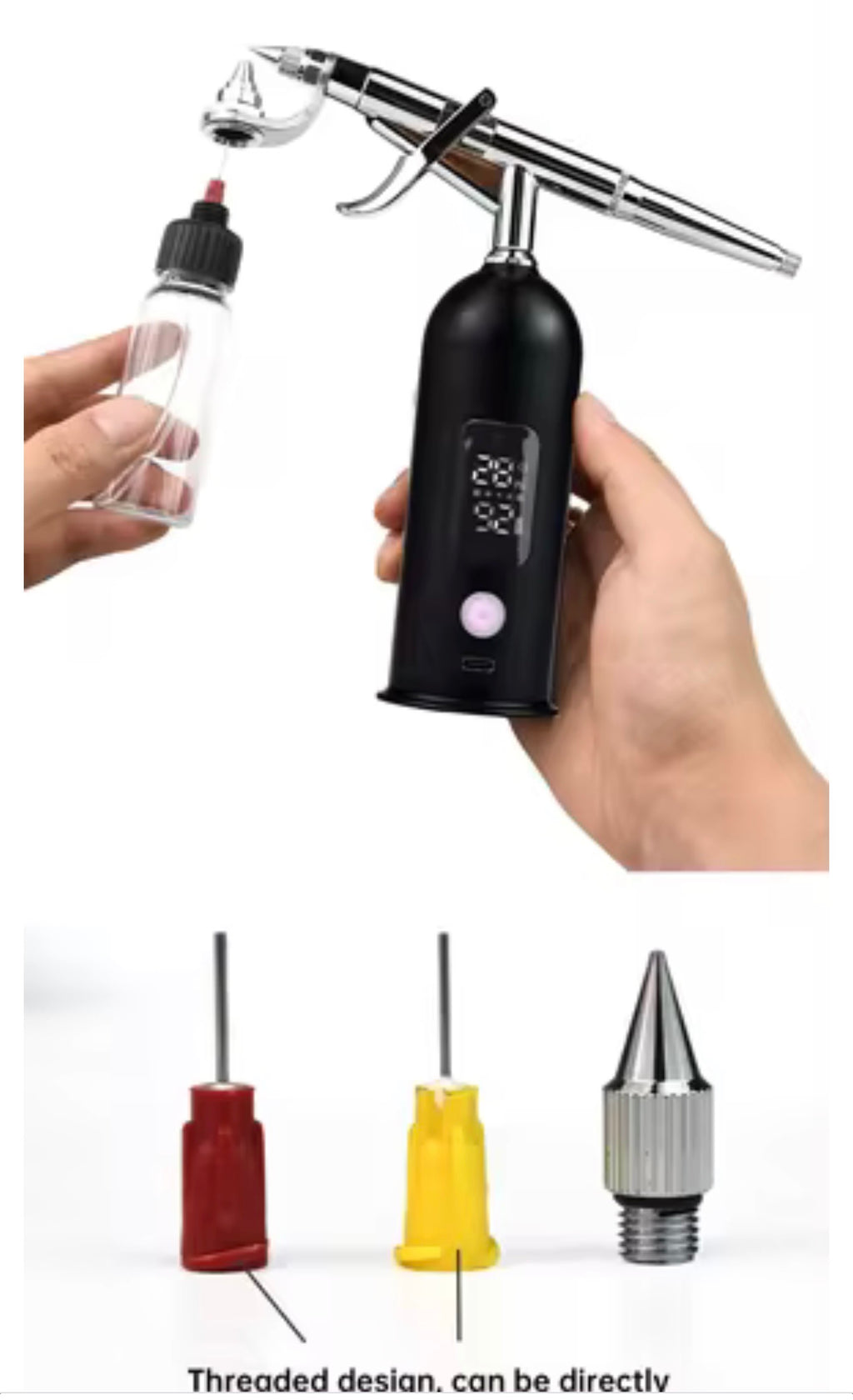 Extravagant Techniques No-Clog Pro X Cordless Barber Airbrush System