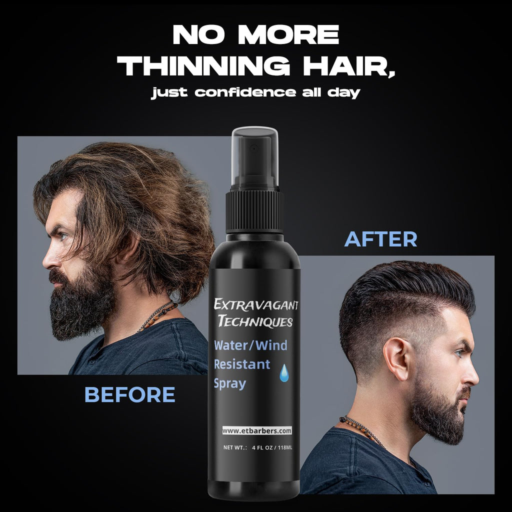 Water‑Wind Resistant Hair Fiber Spray 