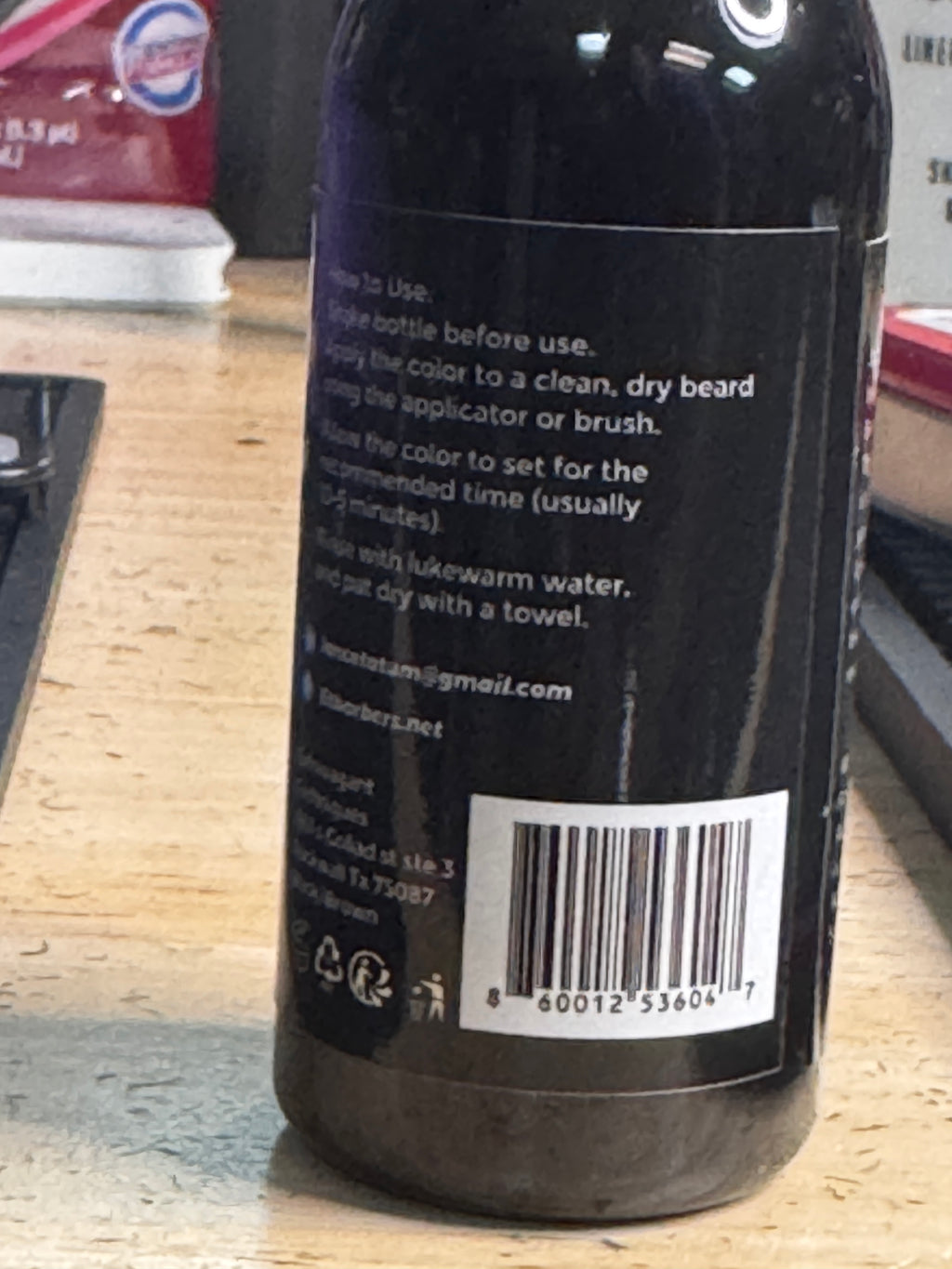 Extravagant Techniques Semi-Permanent Dye – Black Brown (2oz) | Natural Hairline Color Blend | Barber-Grade Depth & Definition