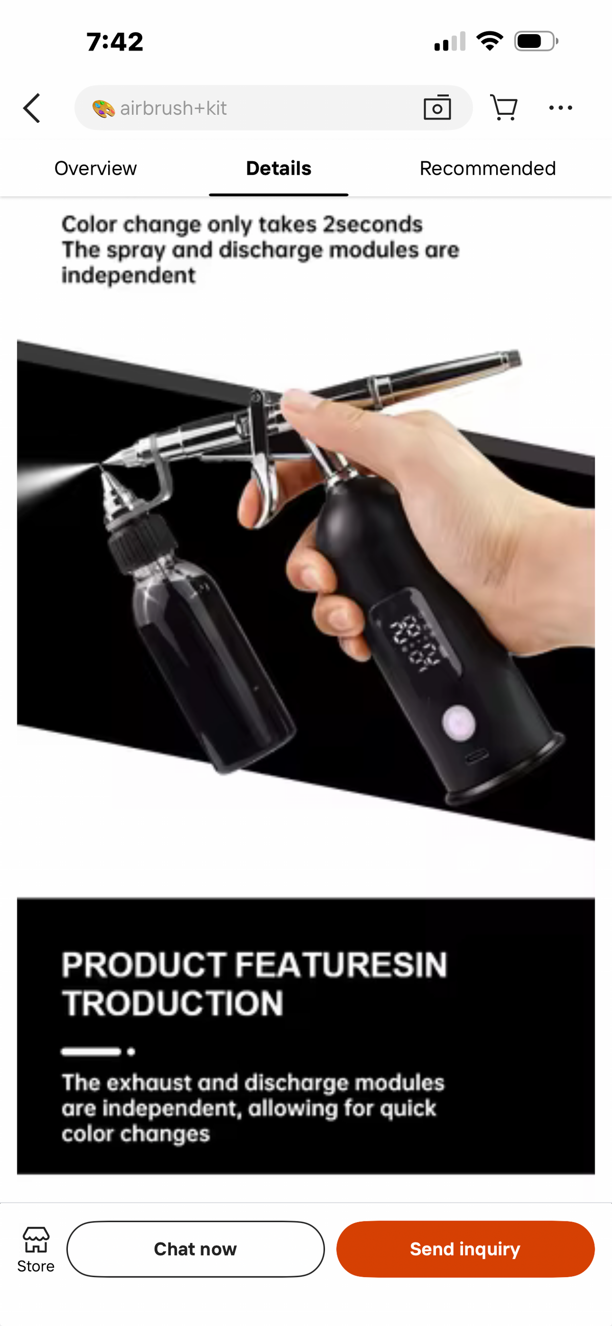 Extravagant Techniques No-Clog Pro X Cordless Barber Airbrush System