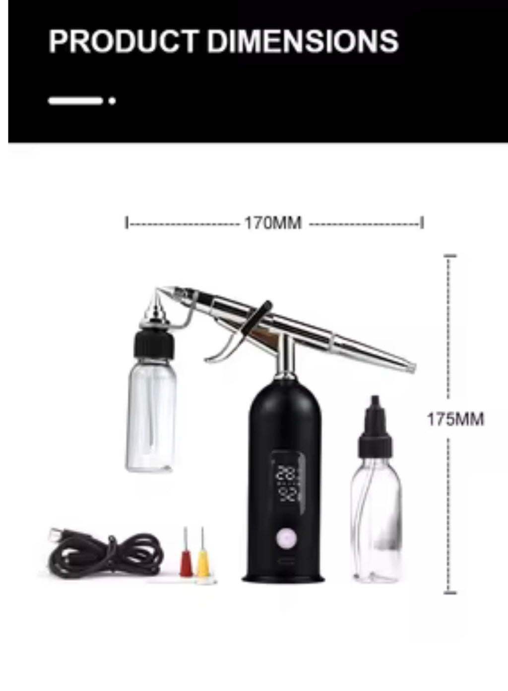 Extravagant Techniques No-Clog Pro X Cordless Barber Airbrush System