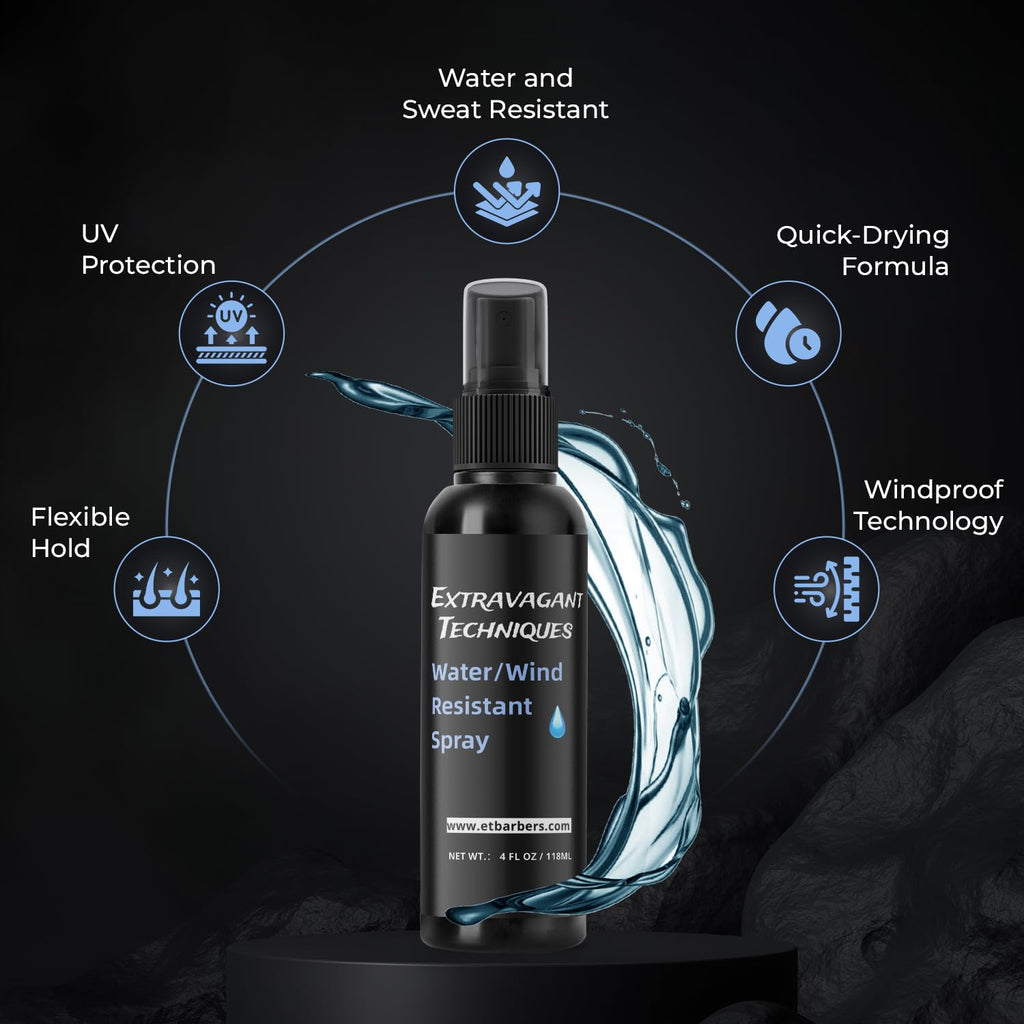 Water‑Wind Resistant Hair Fiber Spray 