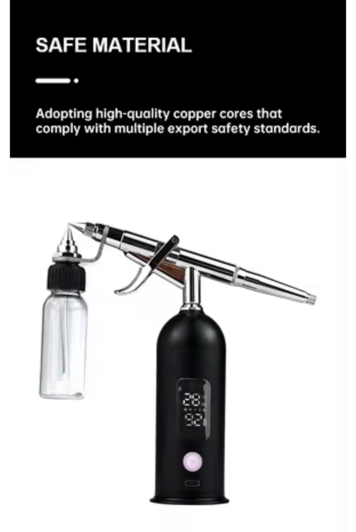Extravagant Techniques No-Clog Pro X Cordless Barber Airbrush System